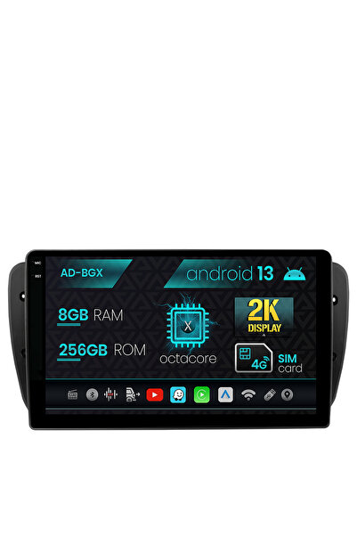 AutoDrop Navigatie Seat Ibiza (2009-2013), Android 13, X-Octa/8GB RAM + 256GB...