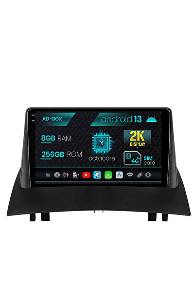 AutoDrop Navigatie Renault Megane 2 (2002-2009), Android 13, X-Octa/8GB RAM +...