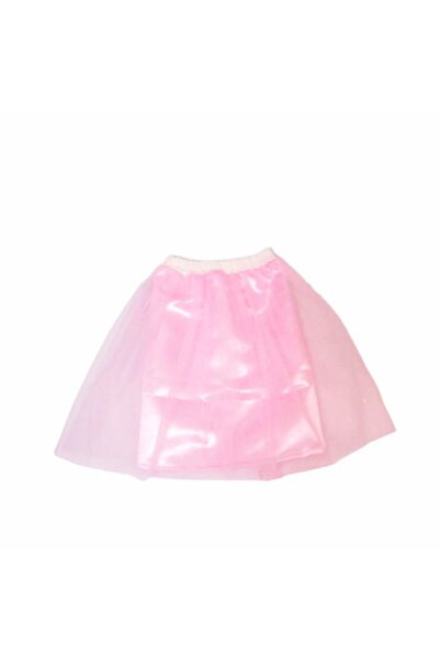Lucille Craftshop - Pink Satin Tulle Skirt 2-4 years