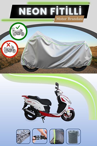 Cemku Shade حقيبة خلفية رمادية متوافقة مع قماش نيون فايتل أروارا AR 150 T8-H ...