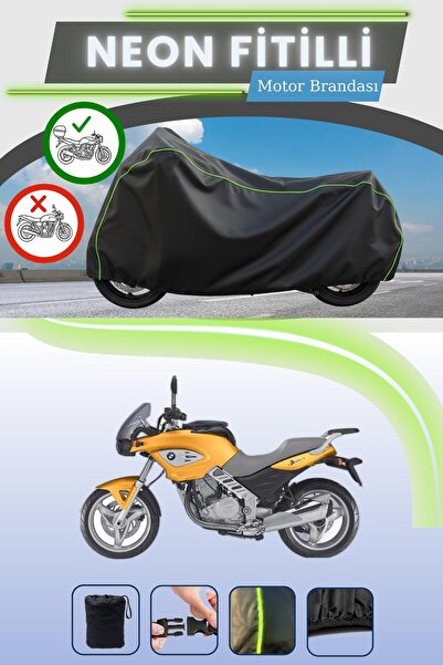 Cemku Shade حقيبة خلفية سوداء متوافقة مع نيون فايتي، متوافقة مع BMW F 650 ST،...