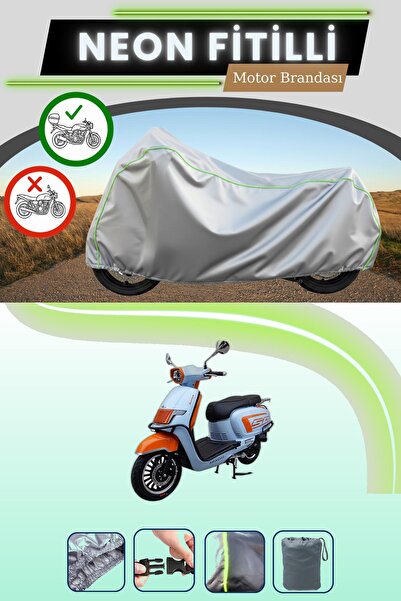 Cemku Shade حقيبة خلفية رمادية متوافقة مع قماش نيون فايتل أباتشي بيوتي 50 الم...