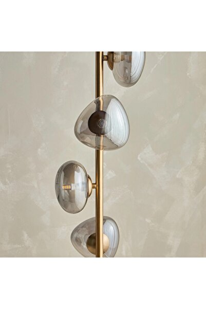 Generic Zachary Glass Floor Lamp - 145 cm