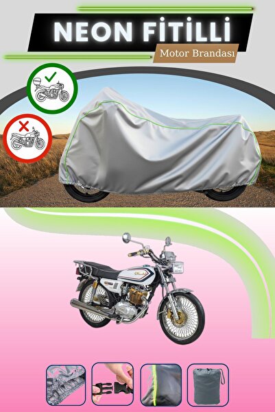 Cemku Shade حقيبة خلفية رمادية متوافقة مع Neon Fitilli Kuba Cheetah 180R Gold...