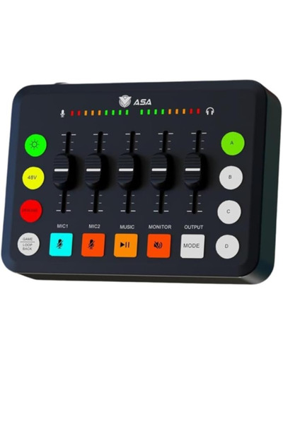 ASA خلاط الصوت A99، أسود