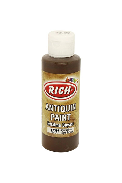 Rich Supertrend Antiquin Paint Eskitme Ahşap Boyası 120 cc. 1601 Açık Kahve