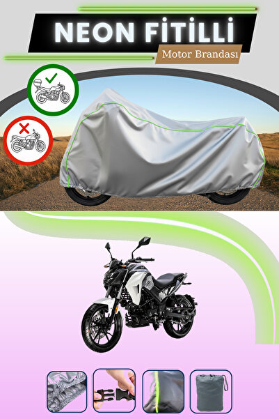 Cemku Shade حقيبة خلفية رمادية متوافقة مع قماش نيون فليت المتوافق مع دراجة نا...