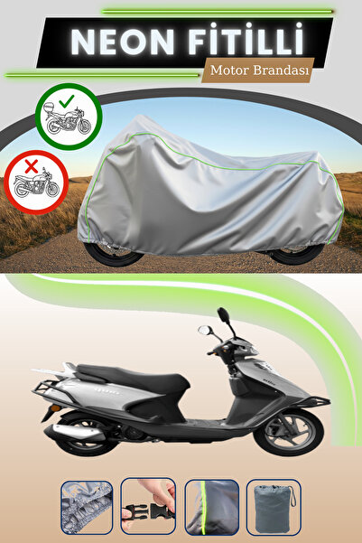 Cemku Shade حقيبة خلفية رمادية متوافقة مع قماش نيون فيتيلي يوكي أكتيف 125 الم...