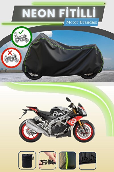 Cemku Shade حقيبة خلفية سوداء متوافقة مع نيون فيتيلي أبريليا تونو V4 1100 فاك...