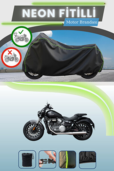 Cemku Shade حقيبة خلفية سوداء متوافقة مع نيون فيتيلي يوكي بيندا روك 250 متواف...