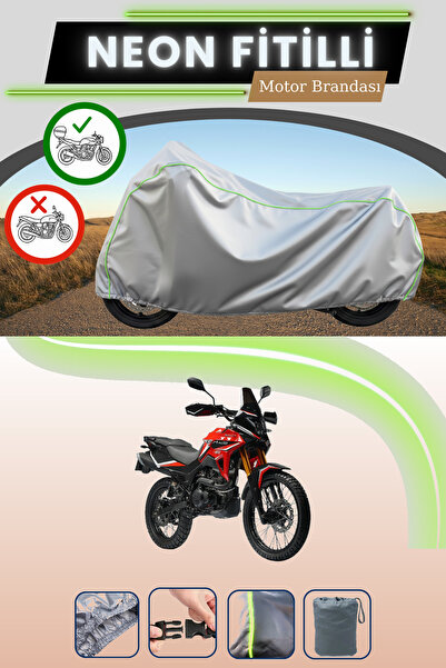 Cemku Shade حقيبة خلفية رمادية نيون قماش مجدّل متوافقة مع موتولوكس كورتادو 20...