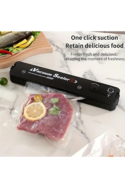 OEM Συσκευή σφράγισης κενού αέρος και συσκευασίας τροφίμων - Συσκευή σφράγισης κενού αέρος 90W - Δώρο: 10 σακούλες κενού αέρος