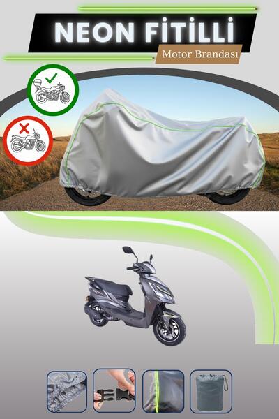 Cemku Shade حقيبة خلفية رمادية متوافقة مع قماش نيون فايتل أورا فيرانو 50 المت...