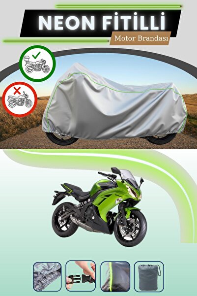 Cemku Shade حقيبة خلفية رمادية متوافقة مع قماش نيون فليت المتوافق مع دراجة نا...