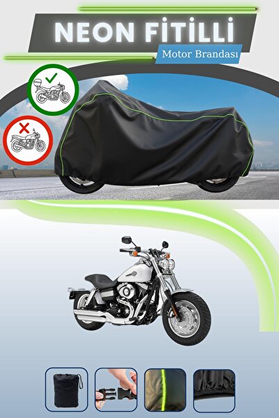 Cemku Shade حقيبة خلفية سوداء متوافقة مع حقيبة نيون متوافقة مع هارلي ديفيدسون...