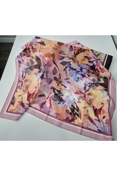 Guzeka وشاح فلورانز (خياطة إيطالية) - وردي