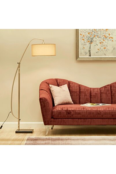 Generic Shihab Metal Arc Floor Lamp - 199 cm