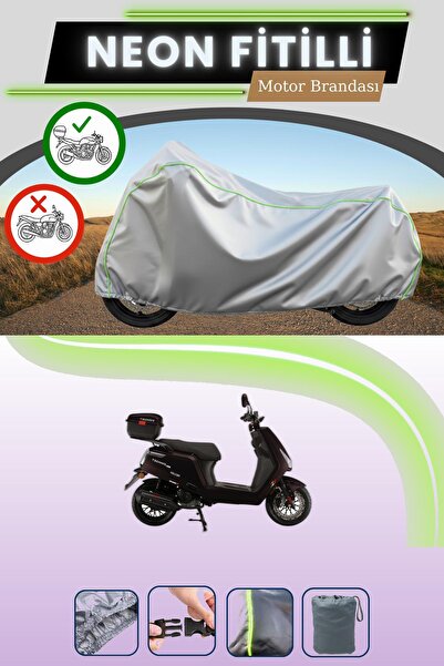 Cemku Shade حقيبة خلفية رمادية متوافقة مع قماش نيون فيتيل فالكون تكنو 50 إي إ...