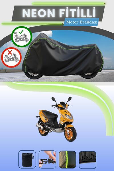 Cemku Shade حقيبة خلفية سوداء متوافقة مع نيون فيتيل كيواي فوكس 150 متوافقة مع...