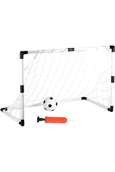 dalimag Set de fotbal cu poartă, fileu, minge și pompă incluse, plastic, 120x...