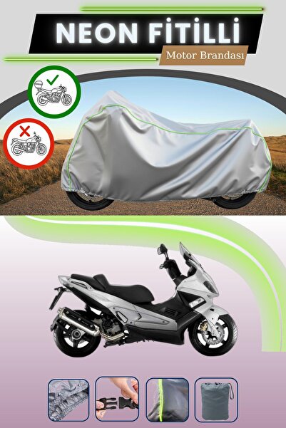 Cemku Shade حقيبة خلفية رمادية متوافقة مع قماش نيون فايتي جيليرا نيكسس 500 ال...