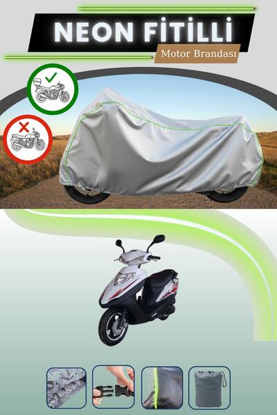 Cemku Shade حقيبة خلفية رمادية متوافقة مع Neon Fitilli Kuba Hasat 100 متوافقة...