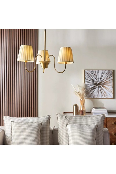 Generic Hydra 3-Light Metal Chandelier