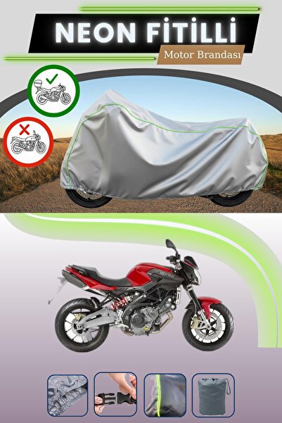 Cemku Shade حقيبة خلفية رمادية متوافقة مع قماش نيون فايتي أبريليا شيفير 900 ا...