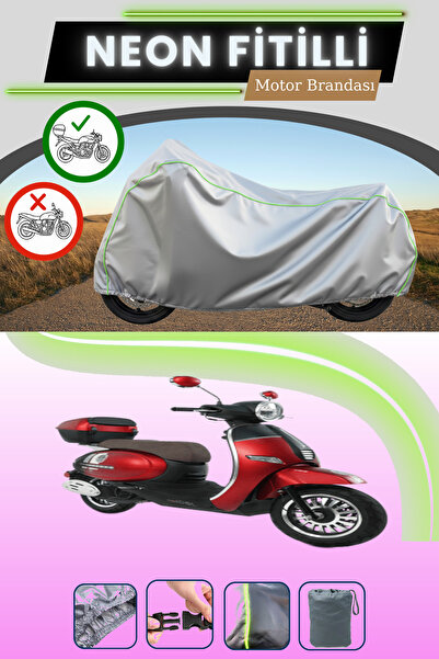 Cemku Shade حقيبة خلفية رمادية متوافقة مع قماش نيون فيتيل كوبا بريليانت 50 بل...