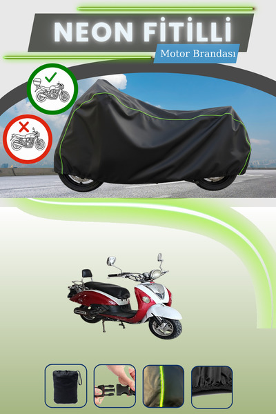 Cemku Shade حقيبة خلفية باللون الأسود النيون قماش مجدّل متوافقة مع قماش المحر...