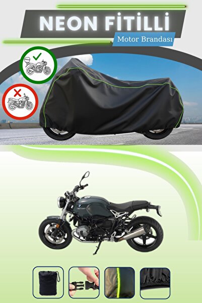 Cemku Shade حقيبة خلفية سوداء متوافقة مع نيون فايتللي بي إم دبليو آر ناين تي ...