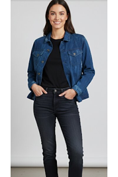 ARDSU Women's Classic Jean Jacket