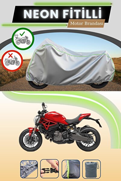 Cemku Shade حقيبة خلفية رمادية متوافقة مع قماش الدراجة النارية المتوافق مع ني...