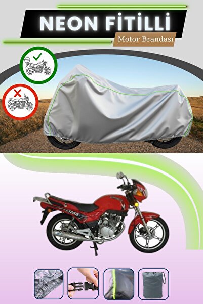 Cemku Shade حقيبة خلفية رمادية متوافقة مع قماش نيون فيتيل مونديال 150 KN المت...