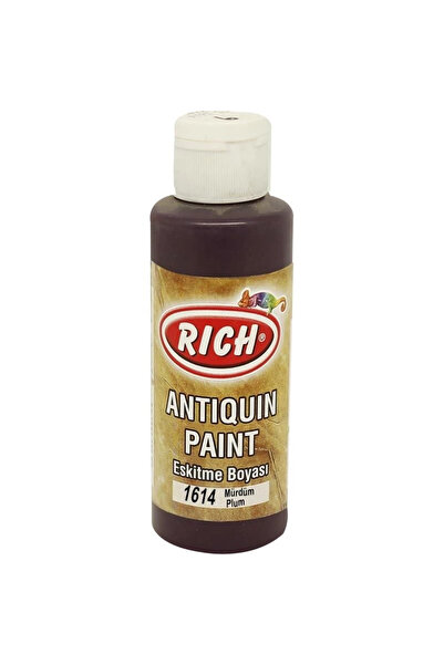 Rich Supertrend Antiquin Paint Eskitme Ahşap Boyası 120 cc. 1614 Mürdüm