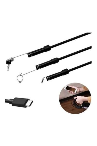 OMC Camera endoscope for phone, laptop, and Android PC, 2.5m cable
