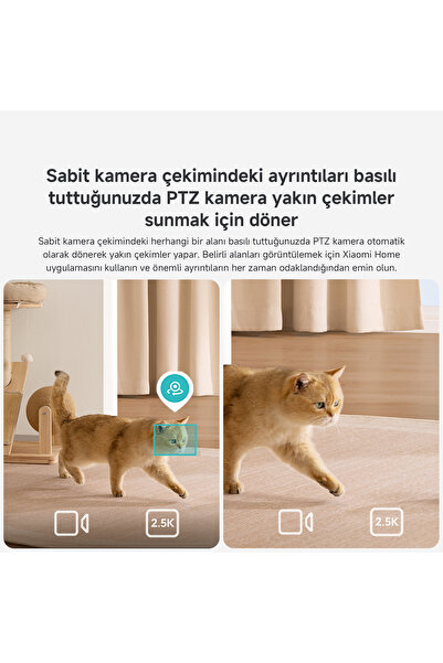 Xiaomi Smart Camera C500 Dual EU - Akıllı Güvenlik Kamerası (Xiaomi Türkiye Garantili)