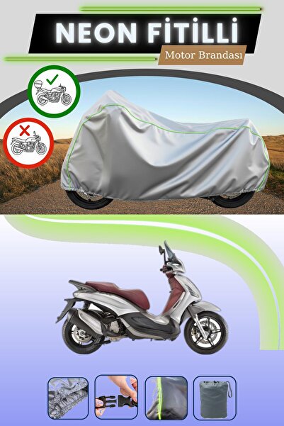 Cemku Shade حقيبة خلفية رمادية متوافقة مع قماش نيون فايتللي بياجيو فاي 100 ال...