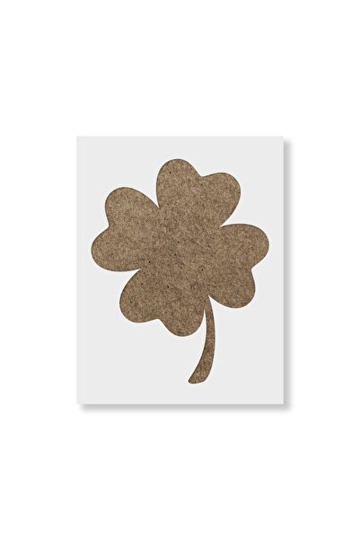 Maxrom Sablon Perete vopsire, tencuiala 0.7mm Trifoi cu Patru Foi model MXSP7...