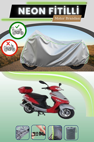 Cemku Shade Gray Rear Bag Compatible Neon Corded Mondial 50 Hc Compatible Mot...