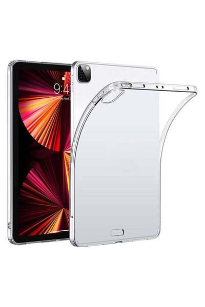Generic Transparent Shockproof Back Cover with Reinforced Edges Compatible with iPad Pro 13 2024