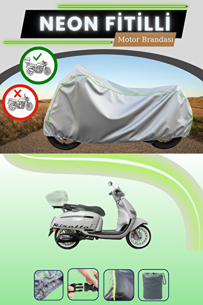 Cemku Shade حقيبة خلفية رمادية متوافقة مع قماش نيون فيتيل يوكي ريزوتو 50 المت...