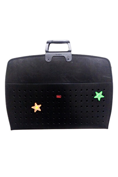 Glanart fermuarlı 35x50 resim çantası, proje çantası delikli model su geçirme...