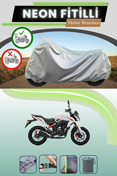 Cemku Shade حقيبة خلفية رمادية متوافقة مع قماش نيون فليتلي RKS RK250-S المتوا...