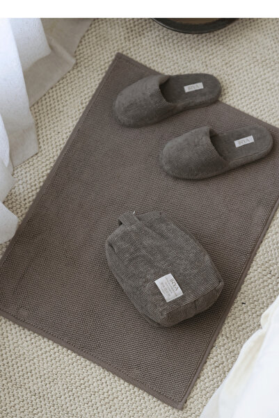 İrya Πατάκι μπάνιου Velluna Μονό 50x80 cm Γκρι