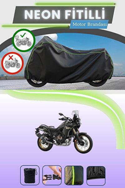 Cemku Shade حقيبة خلفية سوداء متوافقة مع نيون فايتي ياماها تينيري 700 اكسبلور...