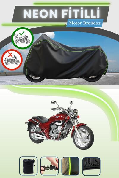 Cemku Shade حقيبة خلفية سوداء متوافقة مع نيون فيتيل كيمكو فينوكس 250 متوافقة ...