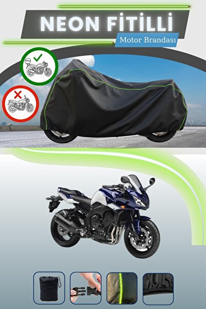 Cemku Shade حقيبة خلفية سوداء متوافقة مع نيون فايتلي ياماها FZ1 فازر متوافقة ...