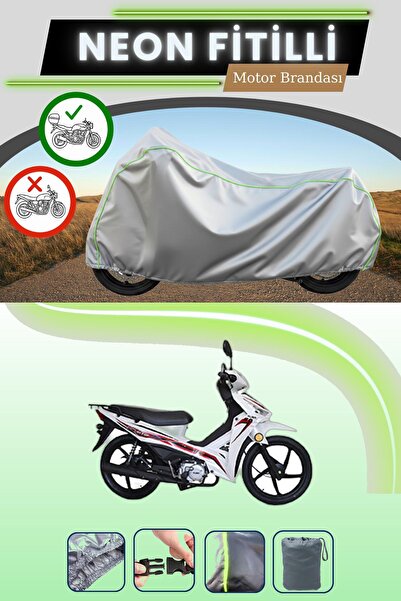 Cemku Shade حقيبة خلفية رمادية متوافقة مع قماش نيون فيتيل كوبا ريز 50 المتواف...