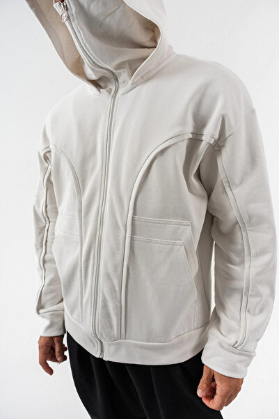 go gang own Φούτερ με κουκούλα με φερμουάρ Cypher Maske